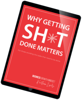 Why Getting Shit Done Matters tablet
