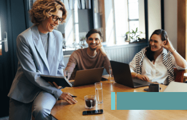 Ambitious leaders striving for growth
