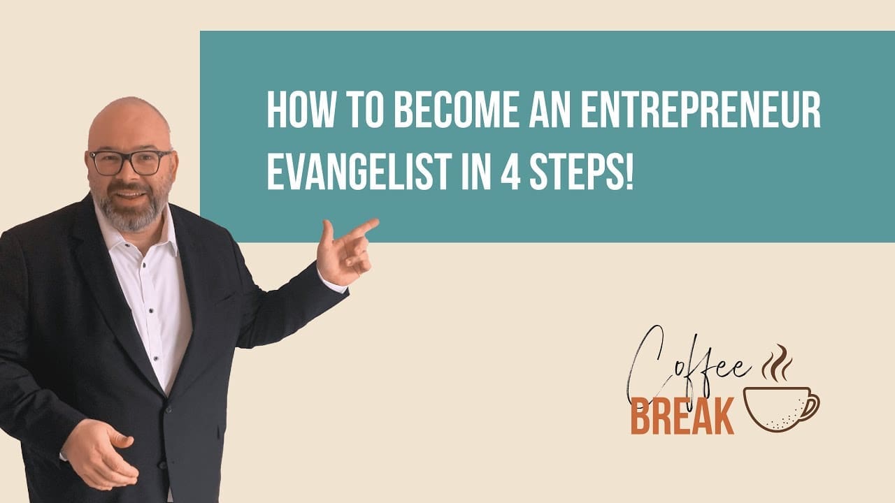 Coffee Break EP4 - 4 Steps To Becoming An Entrepreneur Evangelist by Kristian Livolsi